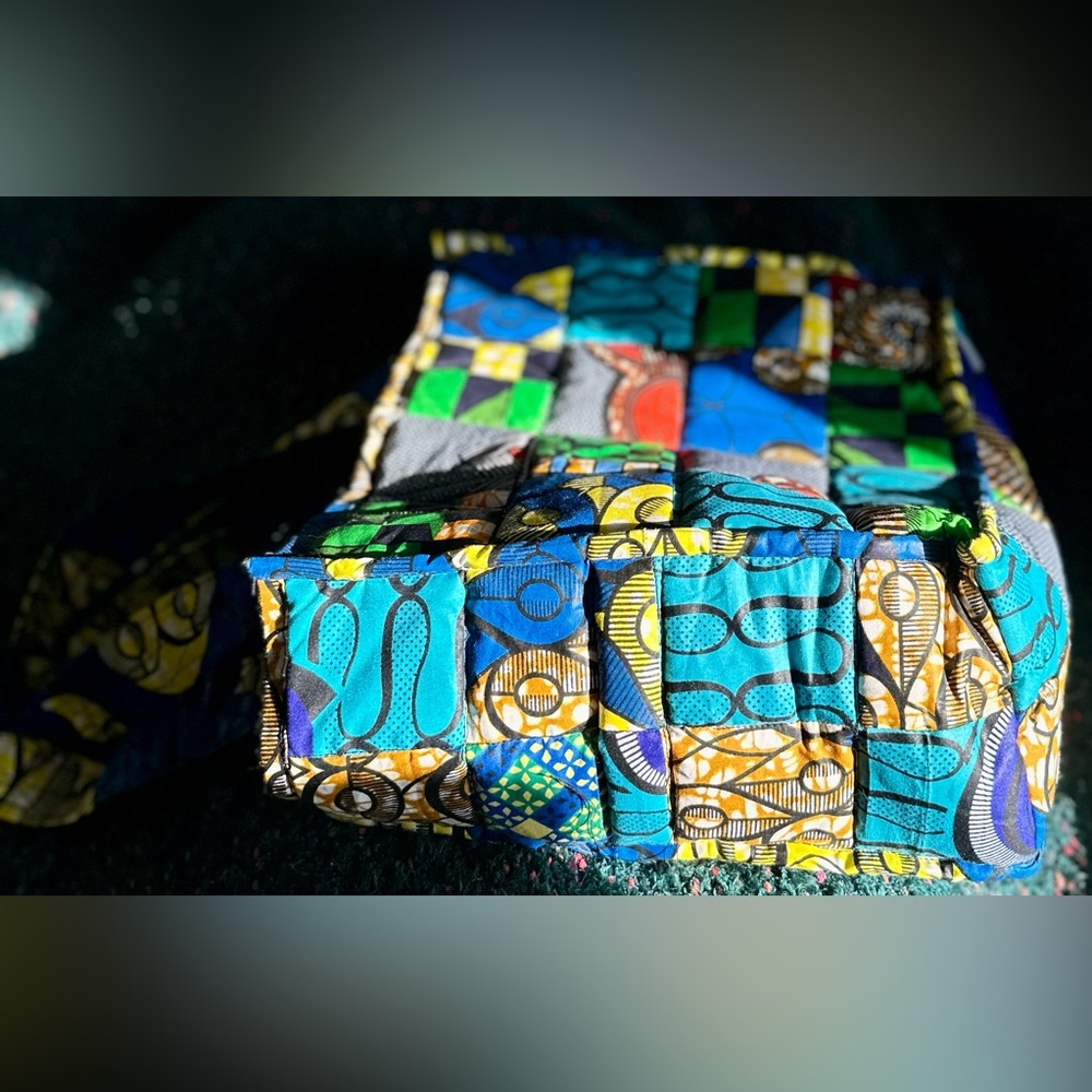 Rarenwotbotswana Made Patchwork Large Tote - image 6